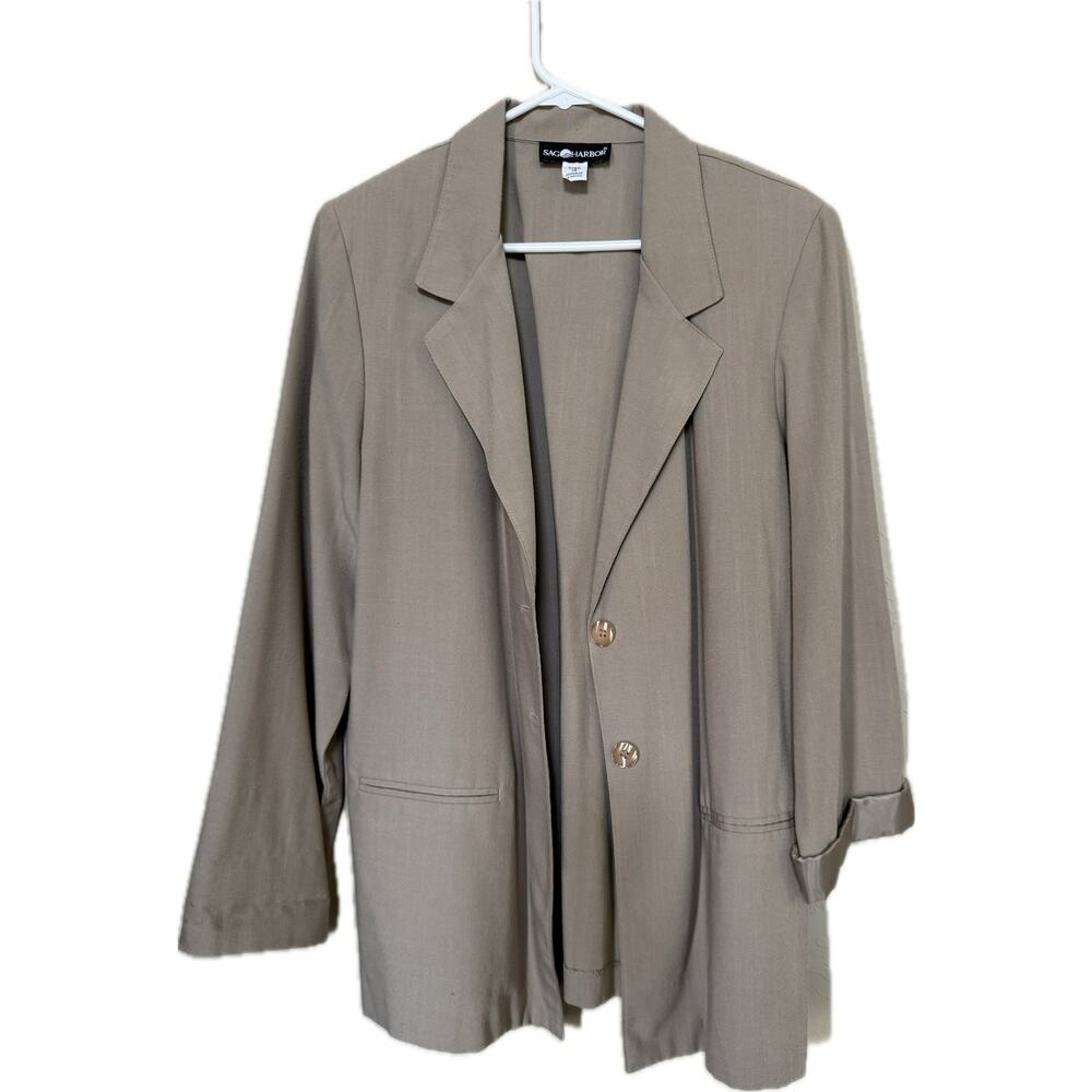 Sag Harbour Jacket - Khaki Size 14
